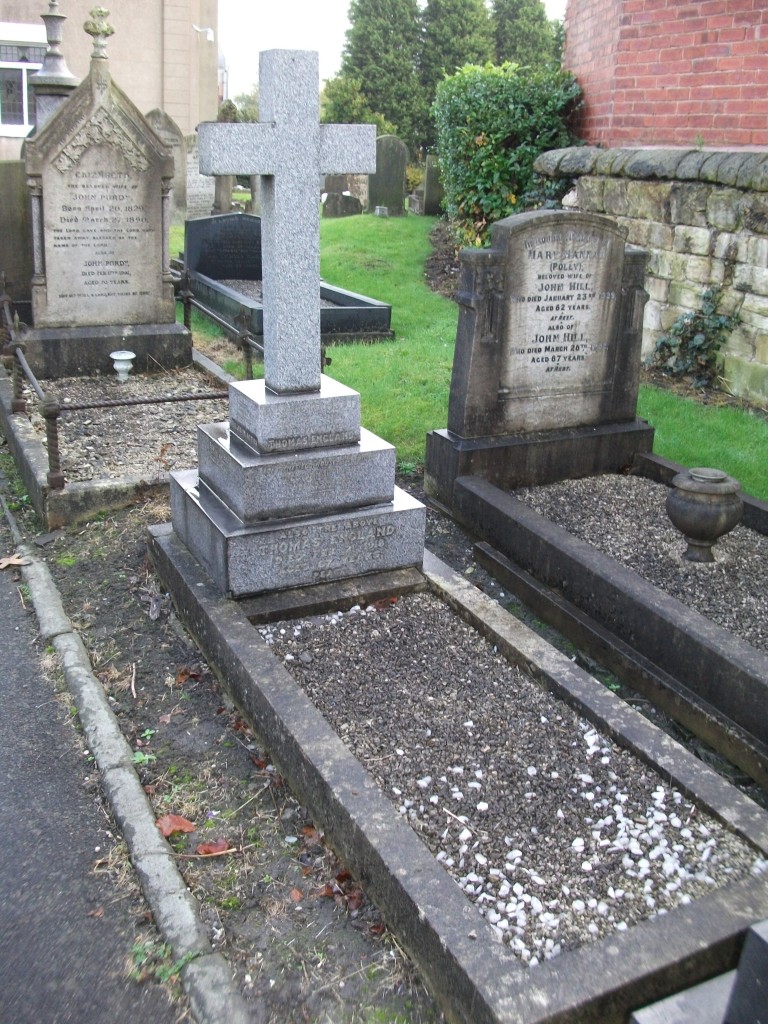 Thomas England's grave