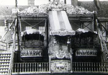 Joe Ling's Steam Yachts, 1926, King's Lynn, Norfolk. Courtesy of the National Fairground Archive.