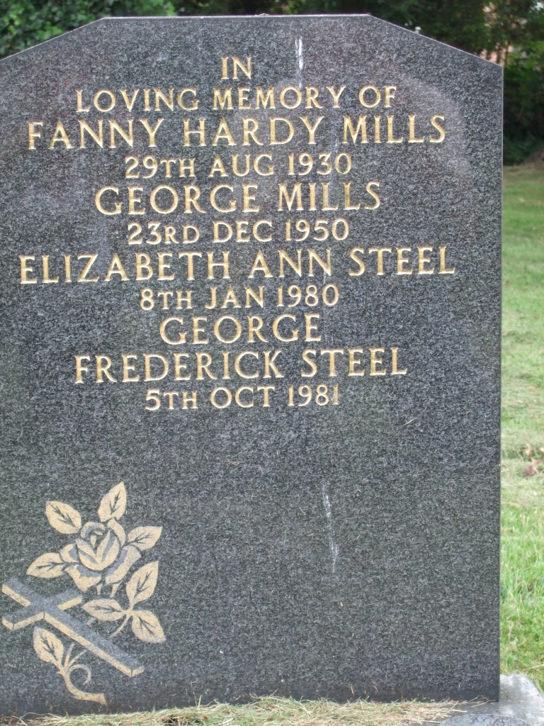George and Fanny Mills memorial